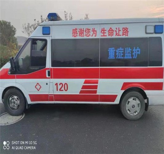 孙吴救护车出租服务案例3
